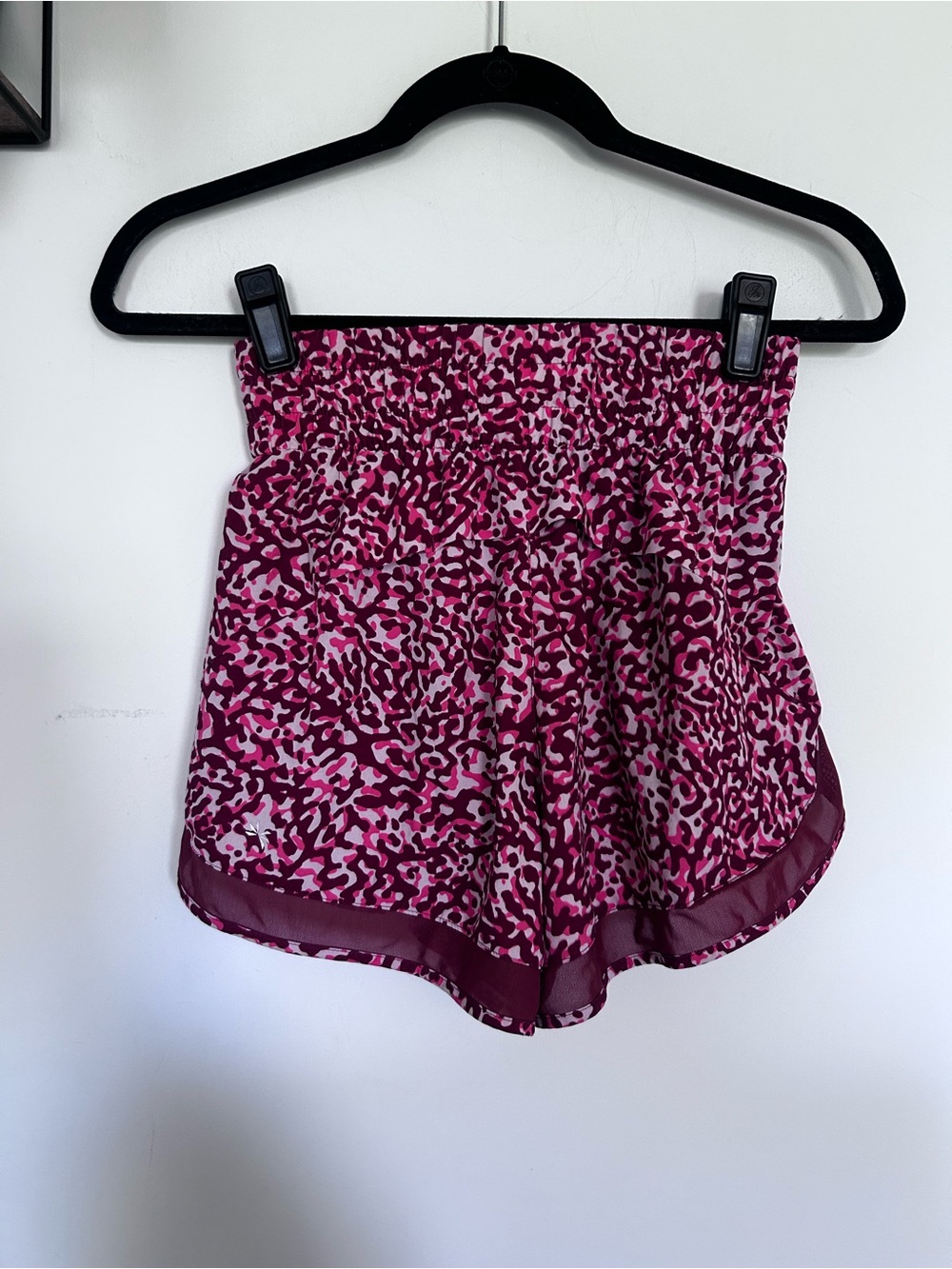 Athleta Mesh Racer Run High Rise 3” Shorts Size XXS